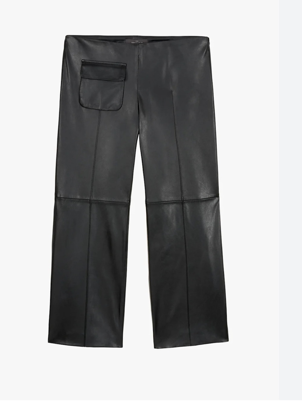 NWT ZARA x stefano pilati genuine leather pants